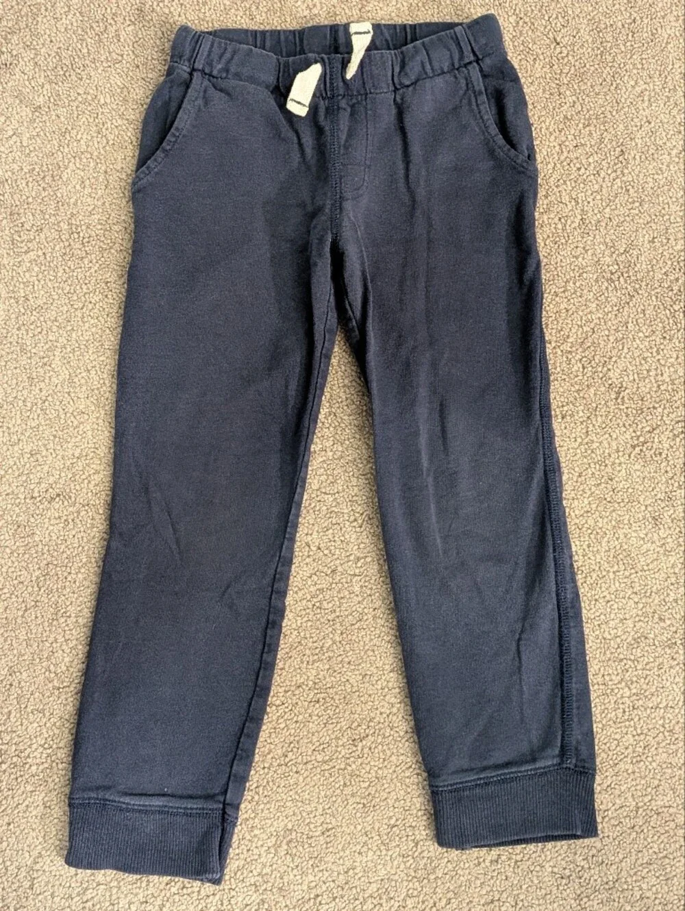 Carter's navy blue terry joggers size 5t